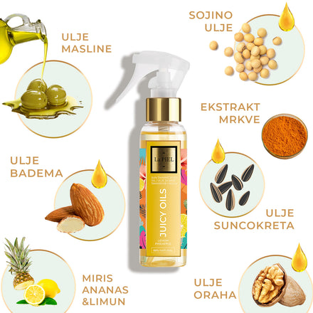 Ulje za njegu i sunčanje Limun/ananas