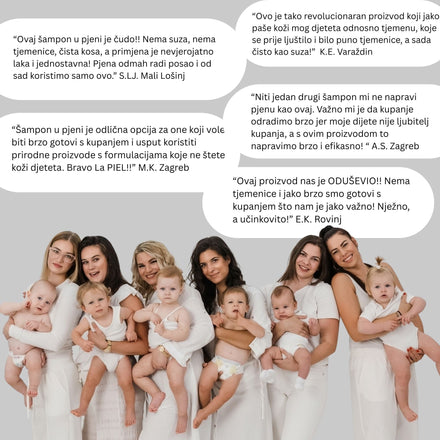 La PIEL Baby & Kids Prirodni Sampon U Pjeni Recenzije