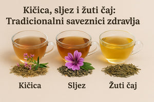 Kicica, sljez i zuti caj Tradicionalni saveznici zdravlja