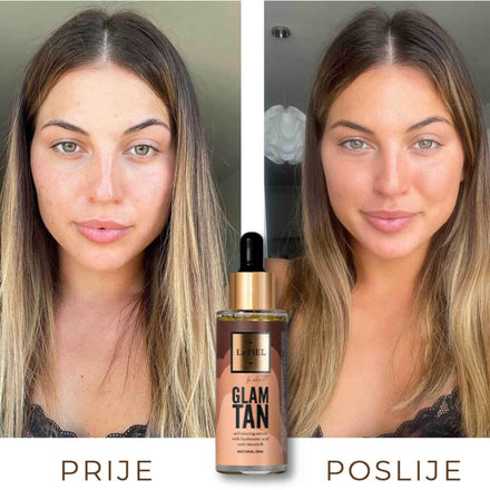 La PIEL Glam Tan Hijaluronski Serum I Pjena Za Samotamnjenje