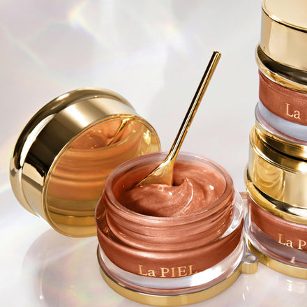 La PIEL Glow Bronze Krema Za Lice Prikaz Otvorene Teglice By Lana Jurcevic