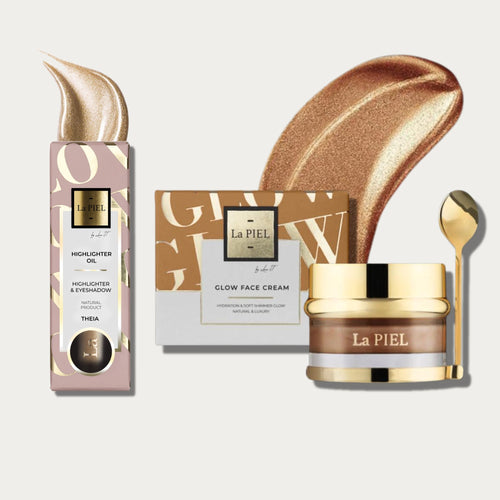 La PIEL Goddess Paket Highlighter Ulje I Glow Bronze Krema Za Lice