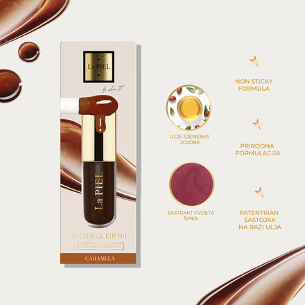 La PIEL Juicy Lips Caramela Lip Oil Sastojci I Benefiti