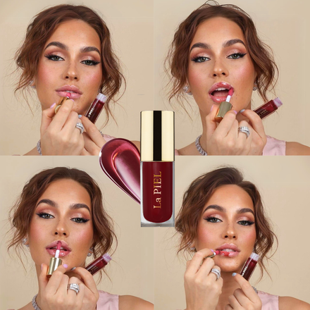 La PIEL Juicy Lips Cherry Lip Oil Model Kolaz