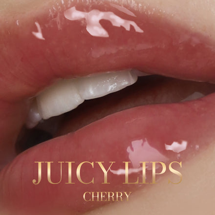 La PIEL Juicy Lips Cherry Lip Oil Sjaj Na Usnama Closeup
