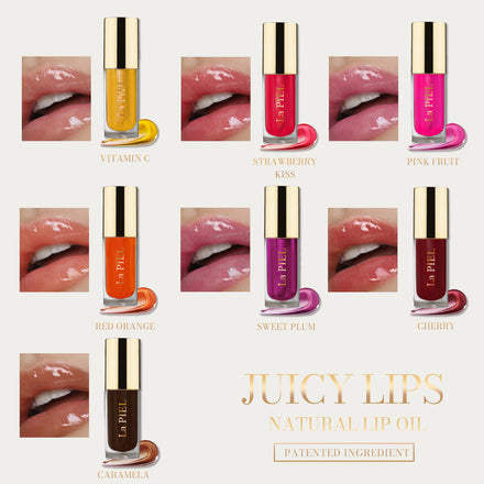 La PIEL Juicy Lips Lip Oil Kolekcija Nijanse Na Usnama