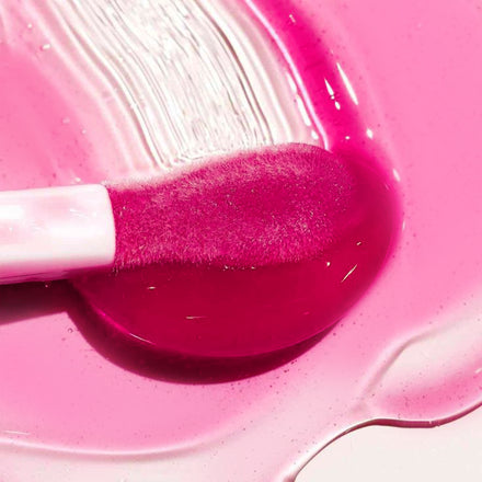 La PIEL Juicy Lips Pink Fruit Lip Oil Makro Aplikator Sjaj