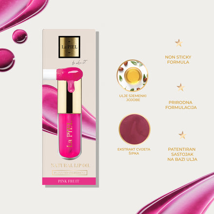 La PIEL Juicy Lips Pink Fruit Lip Oil Sastojci I Benefiti