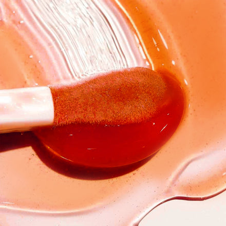 La PIEL Juicy Lips Red Orange Lip Oil Makro Aplikator Sjaj