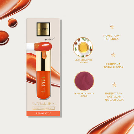 La PIEL Juicy Lips Red Orange Lip Oil Sastojci I Benefiti