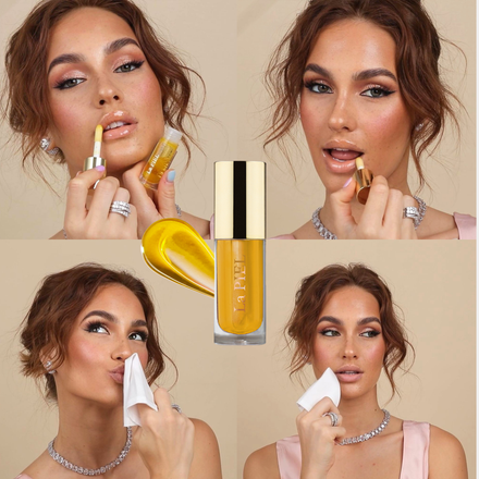 La PIEL Juicy Lips Vitamin C Lip Oil Model Kolaz