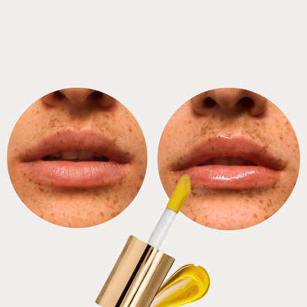 La PIEL Juicy Lips Vitamin C Lip Oil Prije I Poslije