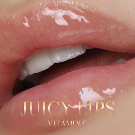 La PIEL Juicy Lips Vitamin C Lip Oil Sjaj Na Usnama Closeup