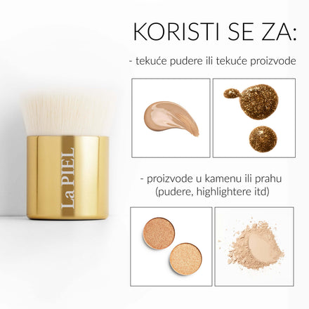 La PIEL Kabuki Kist Za Lice I Tijelo Upotreba