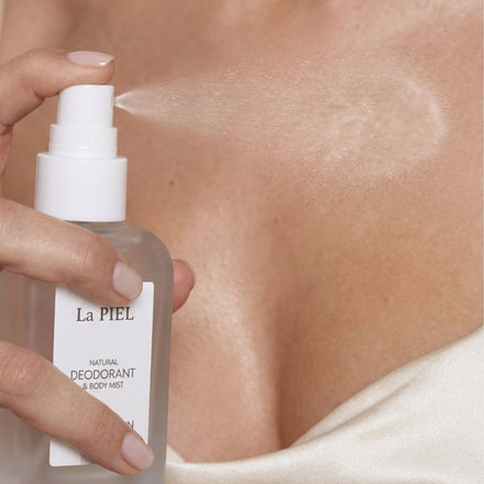 La PIEL Natural Deodorant Body Mist Powder Skin Nanosenje Na Kozu