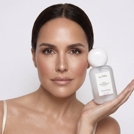 La PIEL Natural Deodorant Body Mist Powder Skin Zena Drzi Proizvod Uz Lice