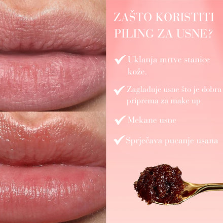 La PIEL Piling Za Usne Zasto Koristiti Infografika
