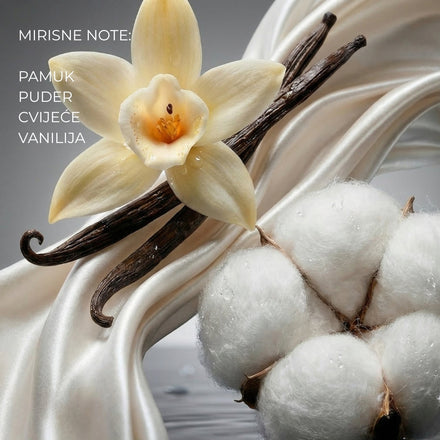Mirisne Note La PIEL Powder Skin Pamuk Puder Cvijece I Vanilija Za Njezan Miris Koze